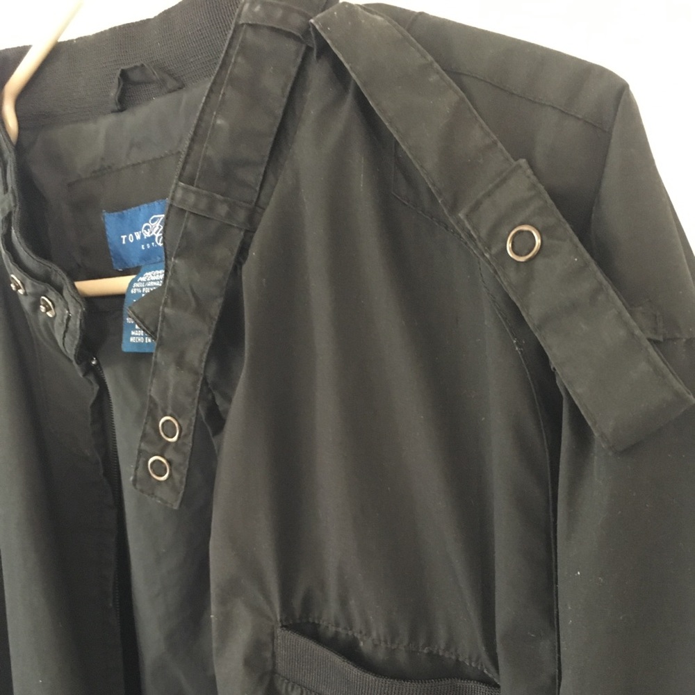 Towncraft nylon racer jacket size Medium